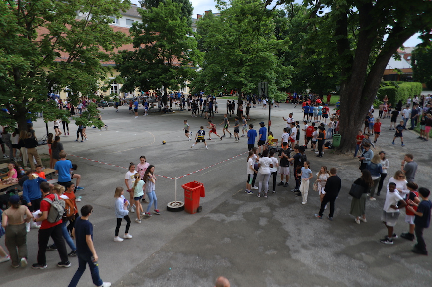 17.05.2022, Graz, Sacré Coeur Graz, Basketball, 23. Steirischen Streetballmeisterschaft/ 3x3 Schulcup Copyright STBV/B. Kohlmaier